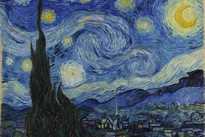 Starry Night 1889 Van Gogh