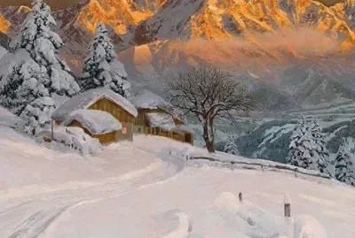 Invierno en Suiza