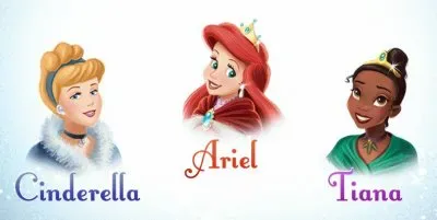 Cinderella Ariel Tiana