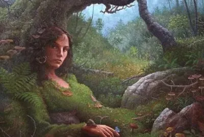 Fadas, duendes e ninfas.