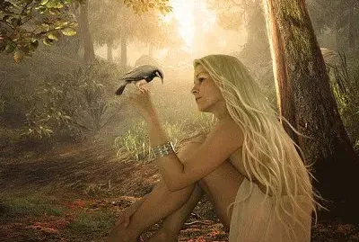 Fadas, duendes e ninfas.