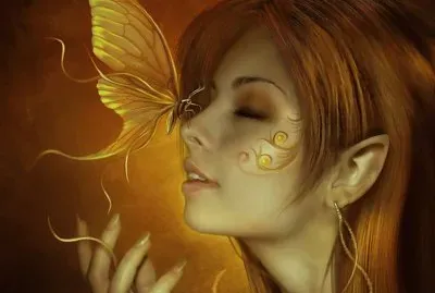 Fadas, duendes e ninfas.