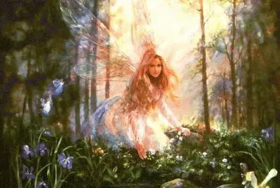 Fadas, duendes e ninfas.