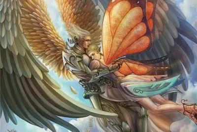 Fadas, duendes e ninfas.