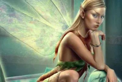 Fadas, duendes e ninfas.