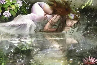 Fadas, duendes e ninfas.