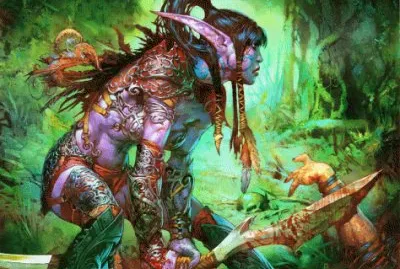 Fadas, duendes e ninfas.