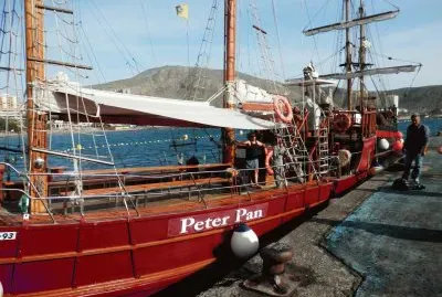 Peter Pan on the waves