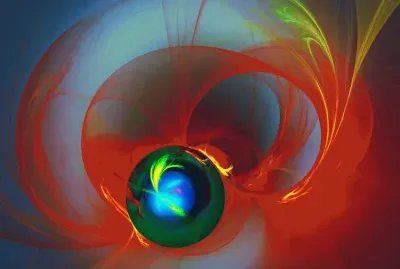 Abstract fractal art