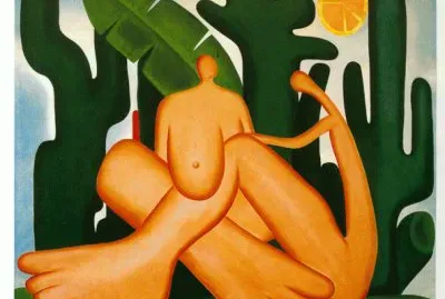 פאזל של Antropofagia-Tarsila do Amaral-1929