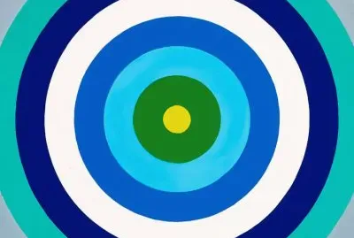 Bleu Circle jigsaw puzzle