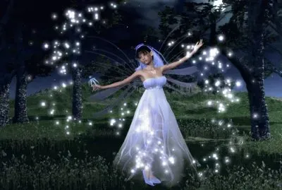 Fadas, duendes e ninfas.