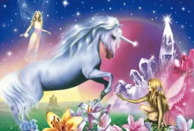 Fadas, duendes e ninfas.