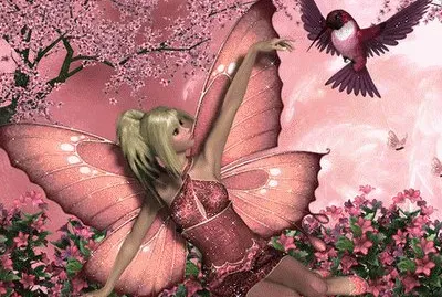 Fadas, duendes e ninfas.