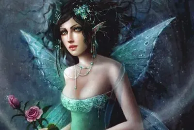 Fadas, duendes e ninfas.