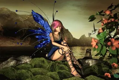 Fadas, duendes e ninfas.