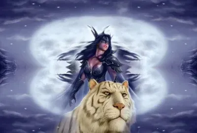 Fadas, duendes e ninfas.