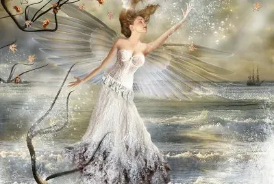 Fadas, duendes e ninfas.