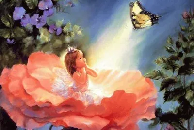 Fadas, duendes e ninfas.