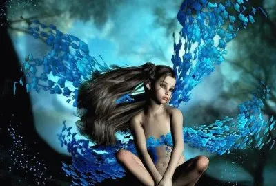 Fadas, duendes e ninfas.