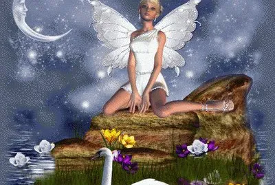 Fadas, duendes e ninfas.