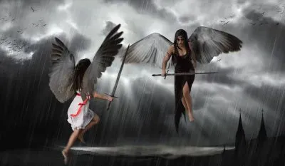 Fadas, duendes e ninfas.