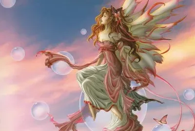 Fadas, duendes e ninfas.