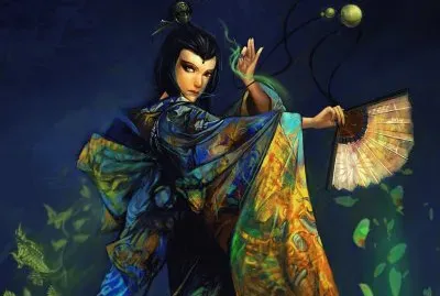 Fadas, duendes e ninfas.