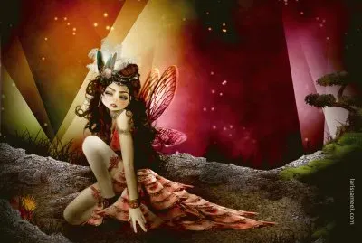 Fadas, duendes e ninfas.