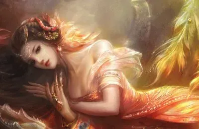 Fadas, duendes e ninfas.