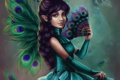 Fadas, duendes e ninfas.