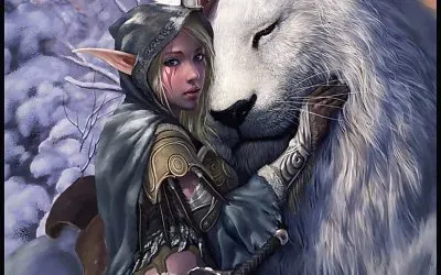 Fadas, duendes e ninfas.