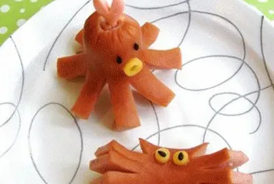 pulpitos de salchicha