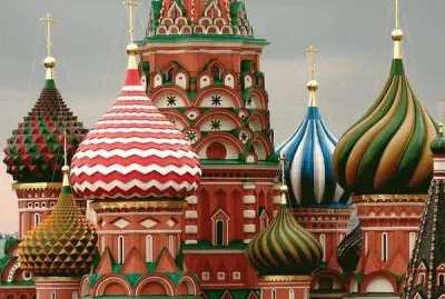 Part of St Basil 's Cathedral Moscow jigsaw puzzle