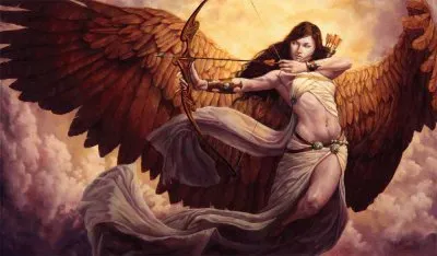 Fadas, duendes e ninfas.