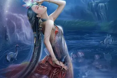 Fadas, duendes e ninfas.