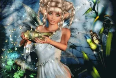 Fadas, bruxas e ninfas.