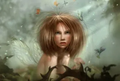 Fadas, bruxas e ninfas.