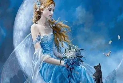 Fadas, bruxas e ninfas.