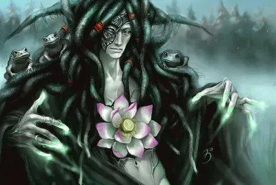 Fadas, bruxas e ninfas.