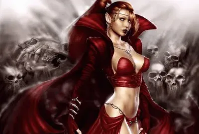 Fadas, bruxas e ninfas.