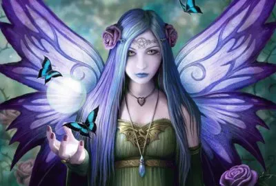 Fadas, bruxas e ninfas.