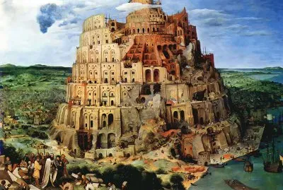 a torre de Babel jigsaw puzzle