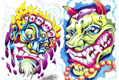 Tattoo jigsaw puzzle