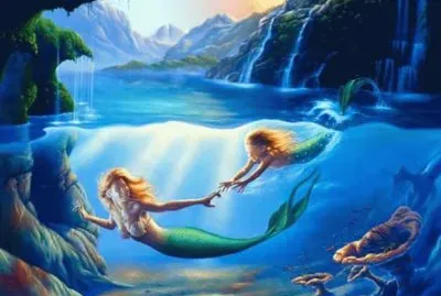 Fadas, bruxas e ninfas.