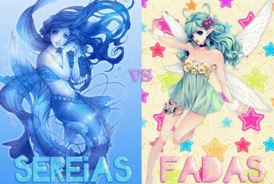 Fadas, bruxas e ninfas.