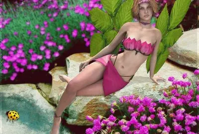 Fadas, bruxas e ninfas.