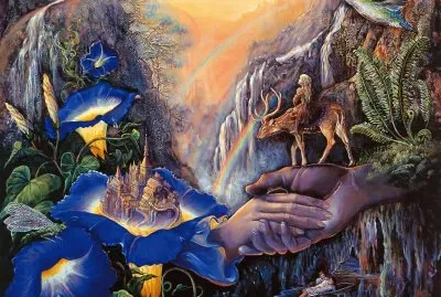 Fadas, bruxas e ninfas.