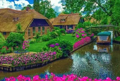 Canal en Holanda