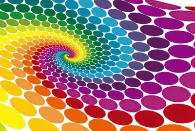 Rainbow jigsaw puzzle